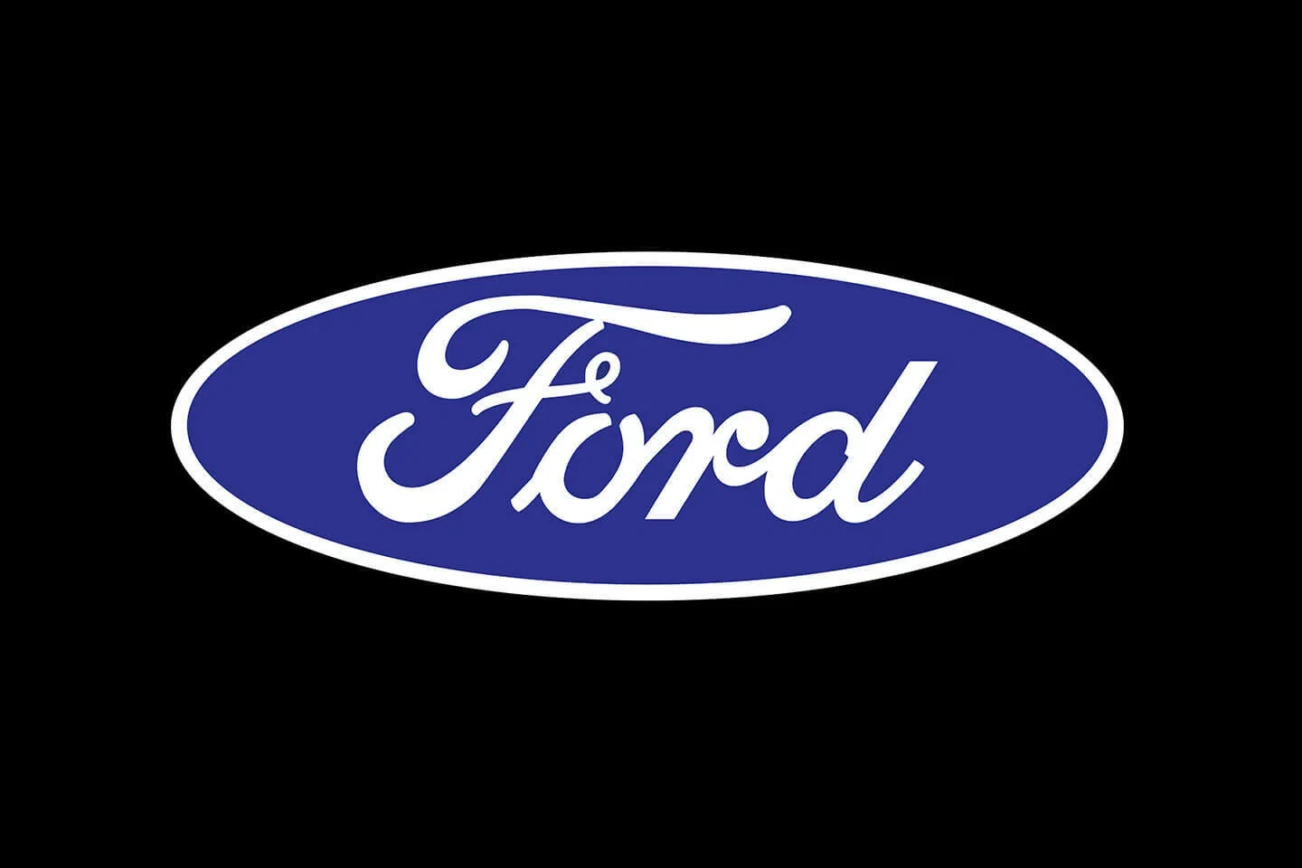 Original Fender Gripper Fender Cover Ford Blue Oval Logo - FG2101